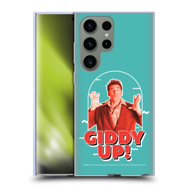 Seinfeld Graphics Giddy Up! Soft Gel Case for Samsung Galaxy S23 Ultra 5G