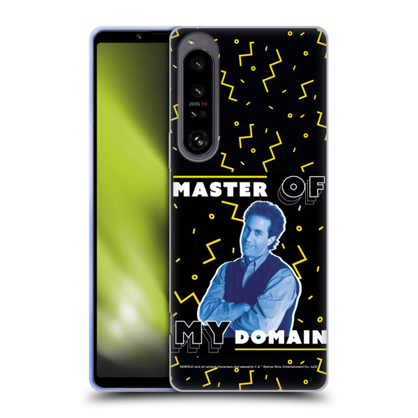 Seinfeld Graphics Master Of My Domain Soft Gel Case for Sony Xperia 1 IV
