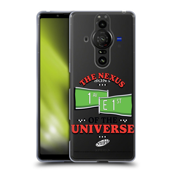 Seinfeld Graphics Nexus Of The Universe Soft Gel Case for Sony Xperia Pro-I
