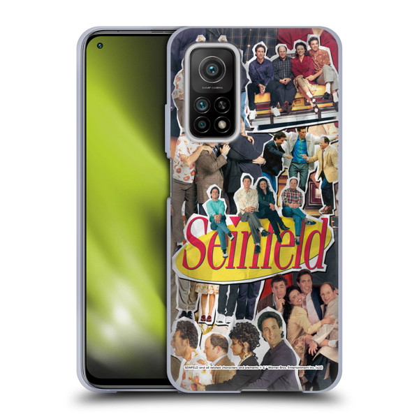 Seinfeld Graphics Collage Soft Gel Case for Xiaomi Mi 10T 5G