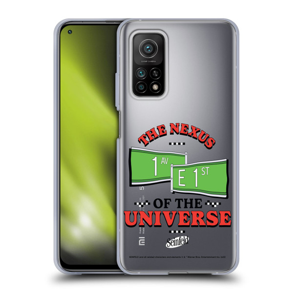 Seinfeld Graphics Nexus Of The Universe Soft Gel Case for Xiaomi Mi 10T 5G