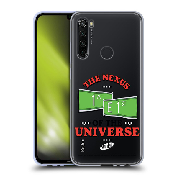 Seinfeld Graphics Nexus Of The Universe Soft Gel Case for Xiaomi Redmi Note 8T