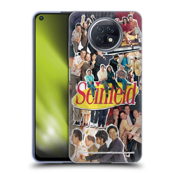 Seinfeld Graphics Collage Soft Gel Case for Xiaomi Redmi Note 9T 5G