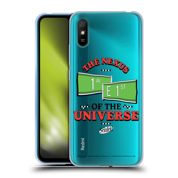 Seinfeld Graphics Nexus Of The Universe Soft Gel Case for Xiaomi Redmi 9A / Redmi 9AT