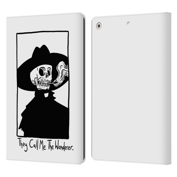 Matt Bailey Art They Call MeThe Wanderer Leather Book Wallet Case Cover For Apple iPad 10.2 2019/2020/2021