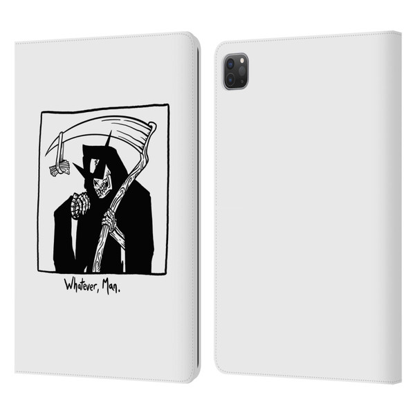 Matt Bailey Art Whatever Man Leather Book Wallet Case Cover For Apple iPad Pro 11 2020 / 2021 / 2022