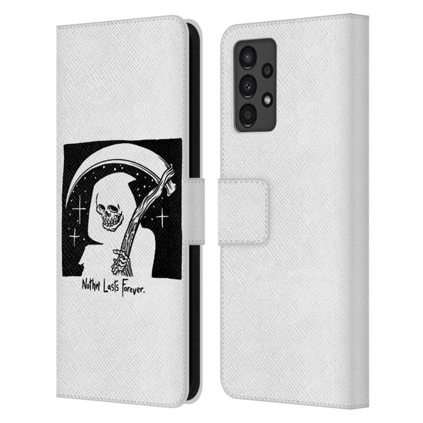Matt Bailey Art Nothing Last Forever Leather Book Wallet Case Cover For Samsung Galaxy A13 (2022)