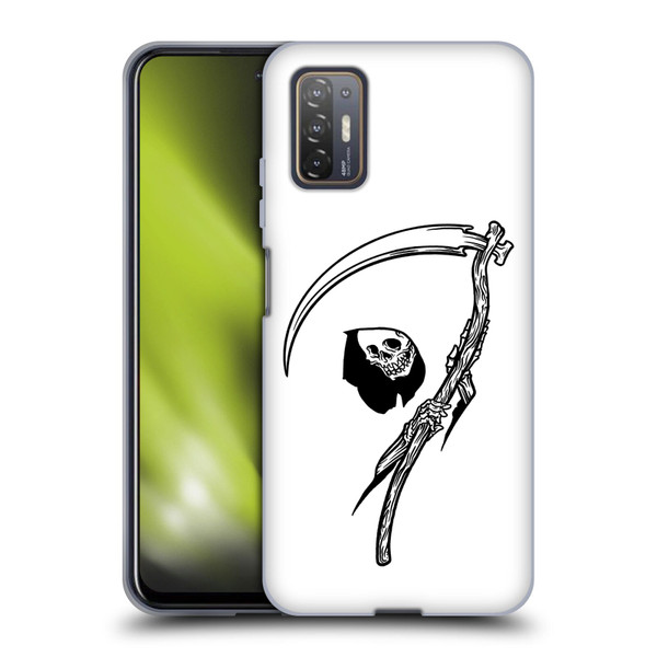 Matt Bailey Art Negative Reaper Soft Gel Case for HTC Desire 21 Pro 5G