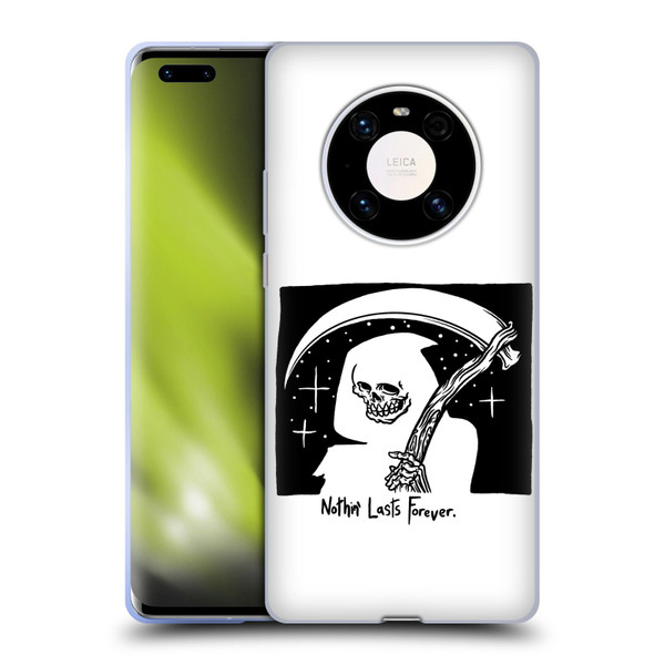 Matt Bailey Art Nothing Last Forever Soft Gel Case for Huawei Mate 40 Pro 5G