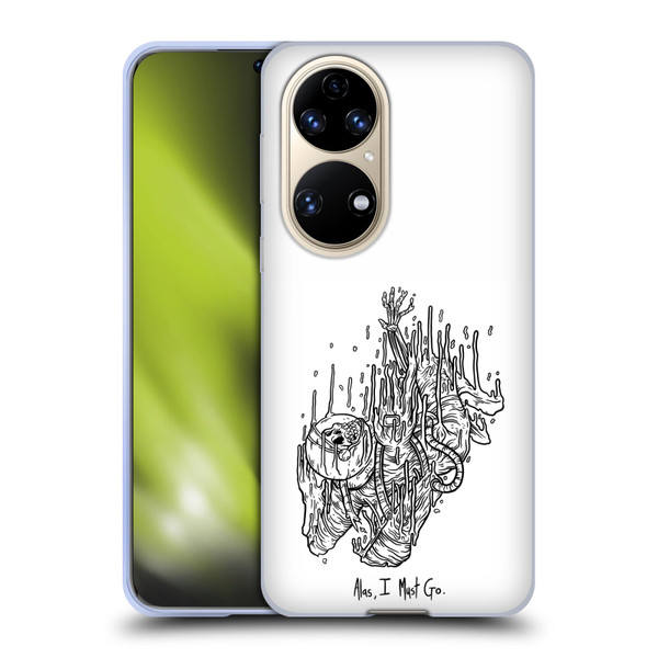 Matt Bailey Art Alas I Must Go Soft Gel Case for Huawei P50