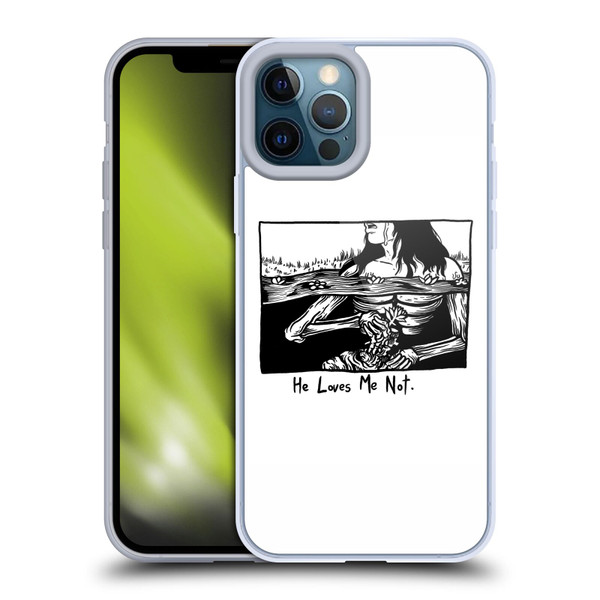 Matt Bailey Art Loves Me Not Soft Gel Case for Apple iPhone 12 Pro Max