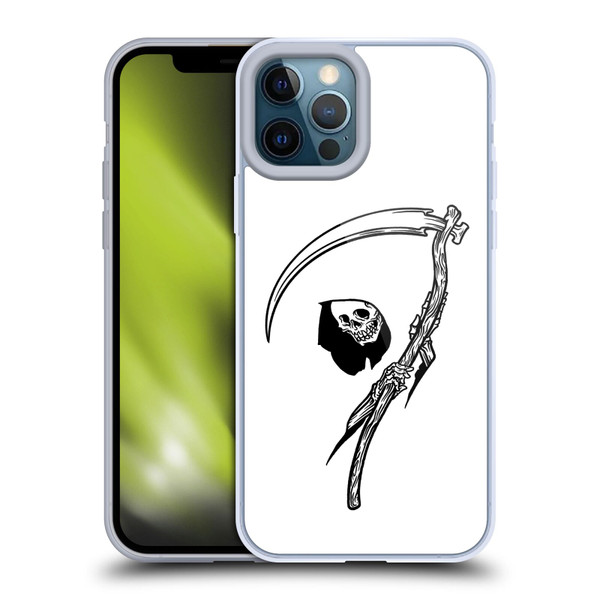 Matt Bailey Art Negative Reaper Soft Gel Case for Apple iPhone 12 Pro Max