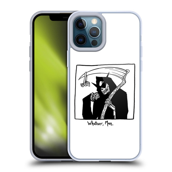 Matt Bailey Art Whatever Man Soft Gel Case for Apple iPhone 12 Pro Max