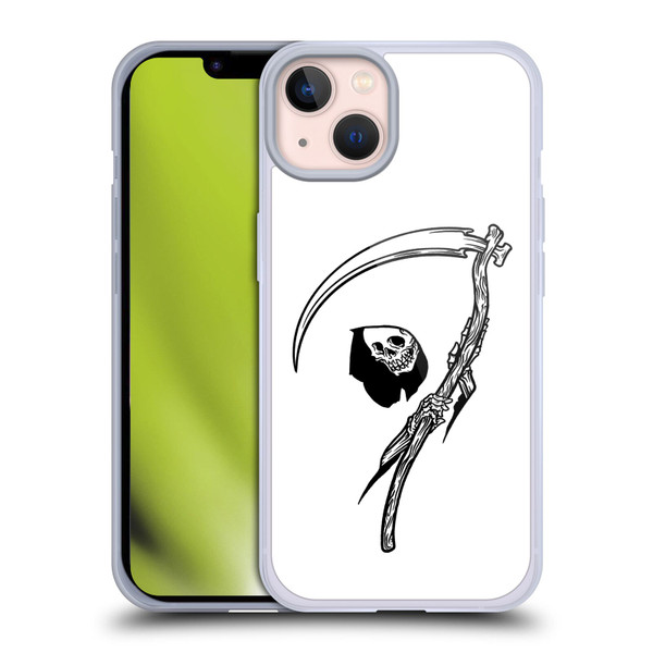 Matt Bailey Art Negative Reaper Soft Gel Case for Apple iPhone 13