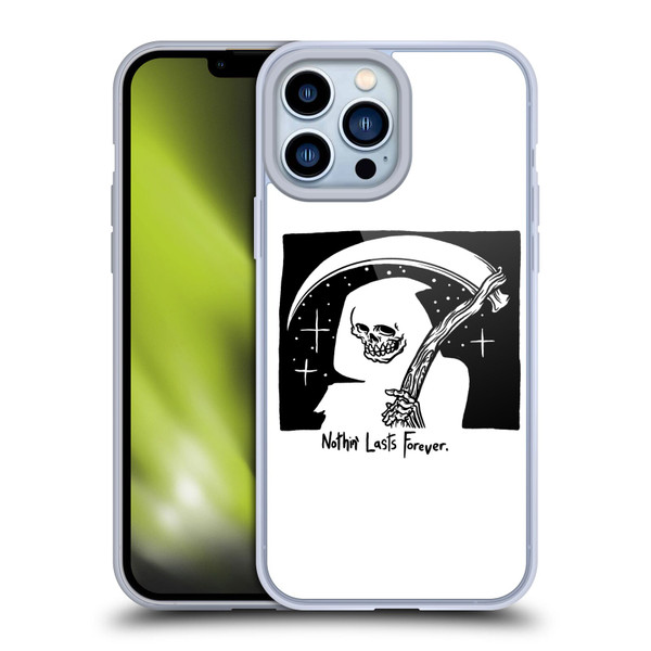Matt Bailey Art Nothing Last Forever Soft Gel Case for Apple iPhone 13 Pro Max