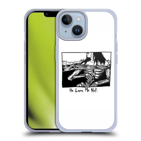 Matt Bailey Art Loves Me Not Soft Gel Case for Apple iPhone 14