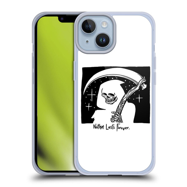Matt Bailey Art Nothing Last Forever Soft Gel Case for Apple iPhone 14