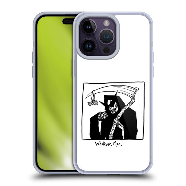 Matt Bailey Art Whatever Man Soft Gel Case for Apple iPhone 14 Pro Max