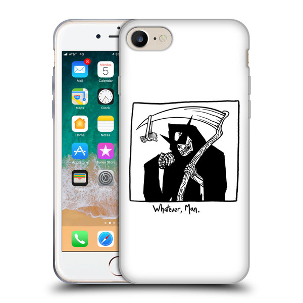 Matt Bailey Art Whatever Man Soft Gel Case for Apple iPhone 7 / 8 / SE 2020 & 2022