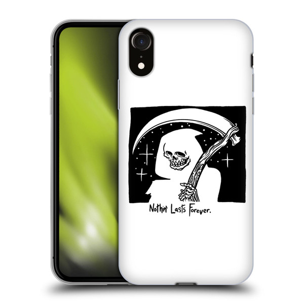 Matt Bailey Art Nothing Last Forever Soft Gel Case for Apple iPhone XR