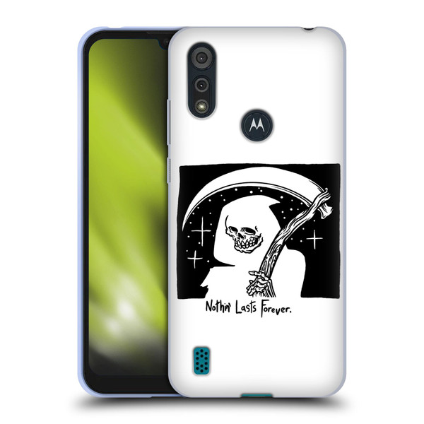 Matt Bailey Art Nothing Last Forever Soft Gel Case for Motorola Moto E6s (2020)