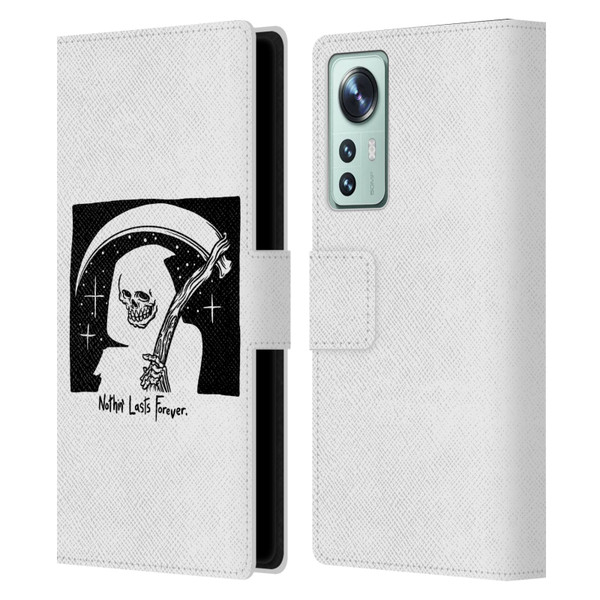 Matt Bailey Art Nothing Last Forever Leather Book Wallet Case Cover For Xiaomi 12