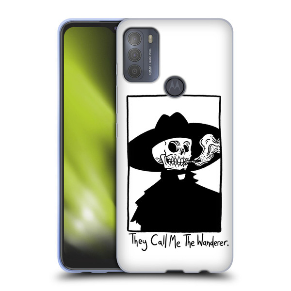 Matt Bailey Art They Call MeThe Wanderer Soft Gel Case for Motorola Moto G50