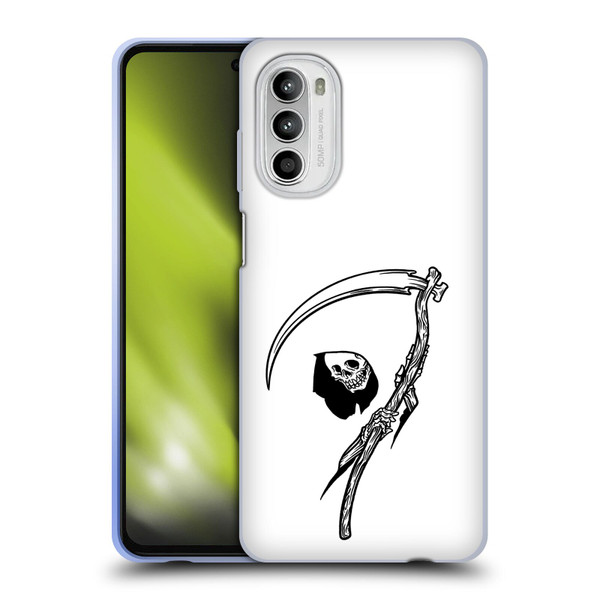 Matt Bailey Art Negative Reaper Soft Gel Case for Motorola Moto G52