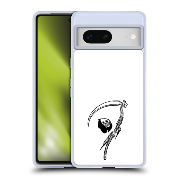 Matt Bailey Art Negative Reaper Soft Gel Case for Google Pixel 7