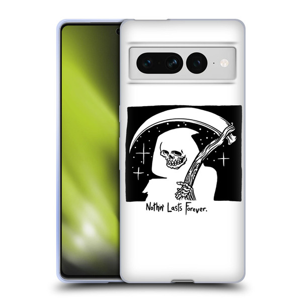 Matt Bailey Art Nothing Last Forever Soft Gel Case for Google Pixel 7 Pro