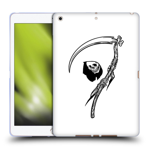 Matt Bailey Art Negative Reaper Soft Gel Case for Apple iPad 10.2 2019/2020/2021