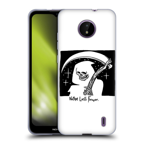 Matt Bailey Art Nothing Last Forever Soft Gel Case for Nokia C10 / C20