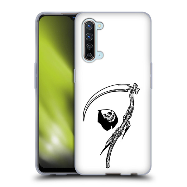 Matt Bailey Art Negative Reaper Soft Gel Case for OPPO Find X2 Lite 5G