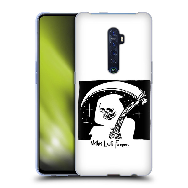 Matt Bailey Art Nothing Last Forever Soft Gel Case for OPPO Reno 2
