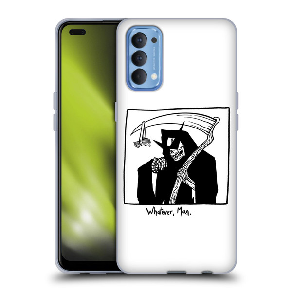 Matt Bailey Art Whatever Man Soft Gel Case for OPPO Reno 4 5G