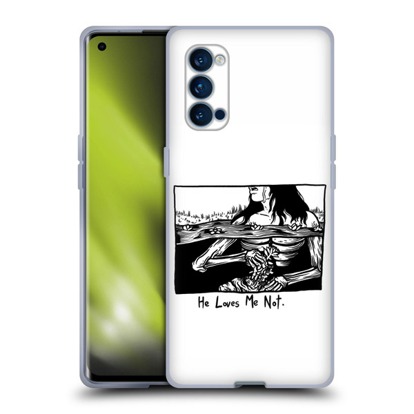 Matt Bailey Art Loves Me Not Soft Gel Case for OPPO Reno 4 Pro 5G