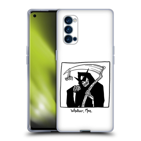 Matt Bailey Art Whatever Man Soft Gel Case for OPPO Reno 4 Pro 5G