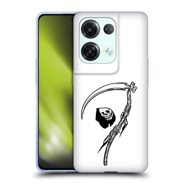 Matt Bailey Art Negative Reaper Soft Gel Case for OPPO Reno8 Pro
