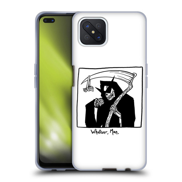Matt Bailey Art Whatever Man Soft Gel Case for OPPO Reno4 Z 5G