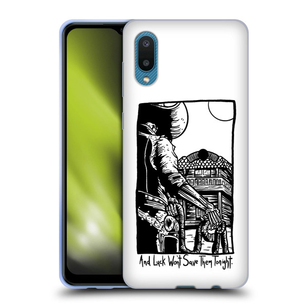 Matt Bailey Art Luck Won't Save Them Soft Gel Case for Samsung Galaxy A02/M02 (2021)