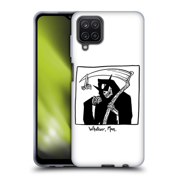 Matt Bailey Art Whatever Man Soft Gel Case for Samsung Galaxy A12 (2020)