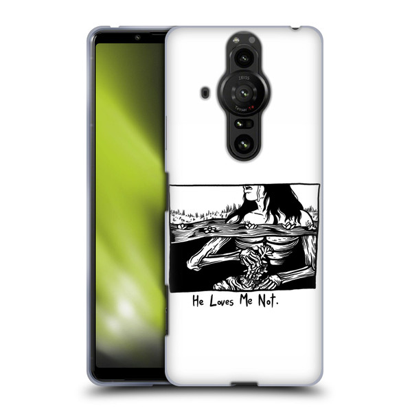Matt Bailey Art Loves Me Not Soft Gel Case for Sony Xperia Pro-I