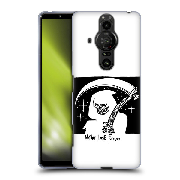 Matt Bailey Art Nothing Last Forever Soft Gel Case for Sony Xperia Pro-I