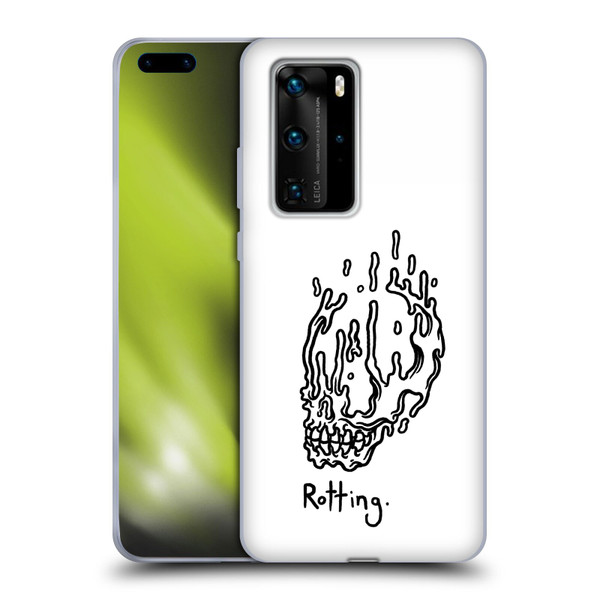 Matt Bailey Skull Rotting Soft Gel Case for Huawei P40 Pro / P40 Pro Plus 5G