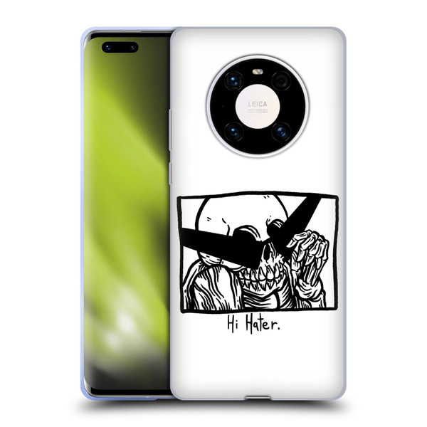 Matt Bailey Skull Hi Hater Soft Gel Case for Huawei Mate 40 Pro 5G