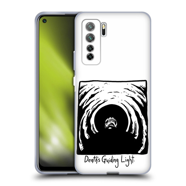 Matt Bailey Skull Deaths Guiding Light Soft Gel Case for Huawei Nova 7 SE/P40 Lite 5G