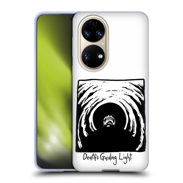 Matt Bailey Skull Deaths Guiding Light Soft Gel Case for Huawei P50
