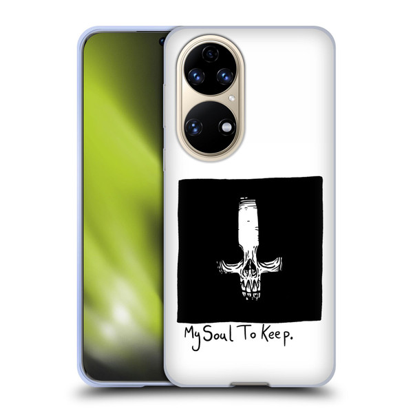 Matt Bailey Skull My Soul To Keep Soft Gel Case for Huawei P50