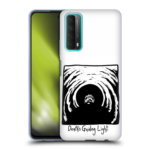Matt Bailey Skull Deaths Guiding Light Soft Gel Case for Huawei P Smart (2021)