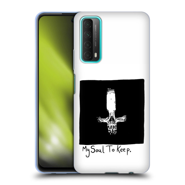 Matt Bailey Skull My Soul To Keep Soft Gel Case for Huawei P Smart (2021)